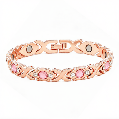 Eternal Gemstone Bracelet | Rose Gold