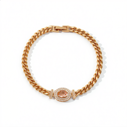 Luxury Crystal Bracelet | Gold