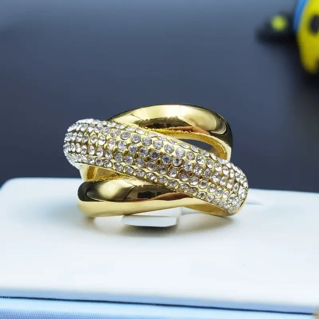 Thick Golden Bright Ring