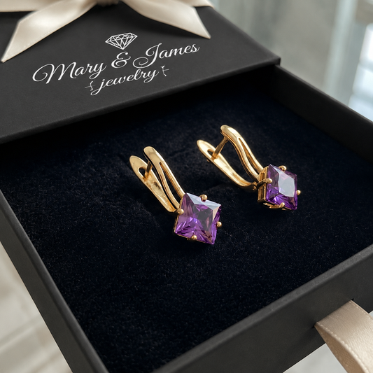 Zephira Crownlight Earrings | Rose Gold